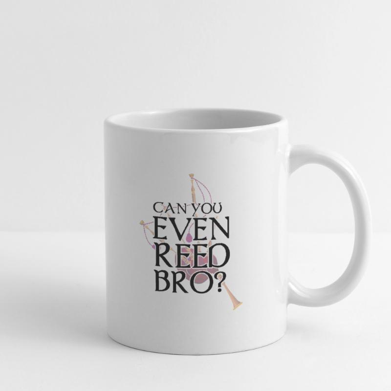 Cornemuse pour instructeurs de cornemuse et cornemuse Mug blanc