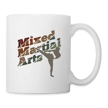 Mixed Martial Arts MMA - Tasse - Weiß - Rechts