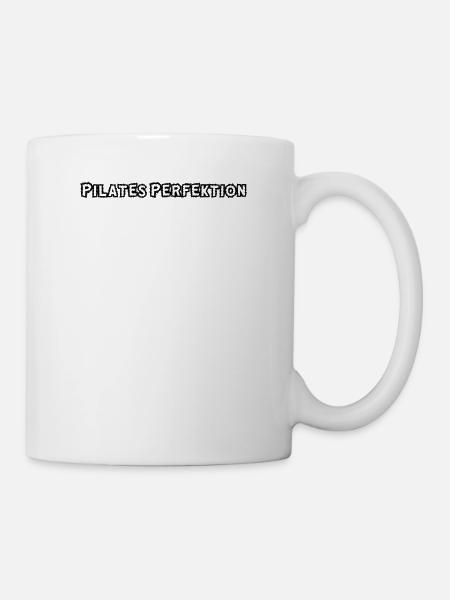 Pilates - Pilates Perfektion - Tasse - Weiß