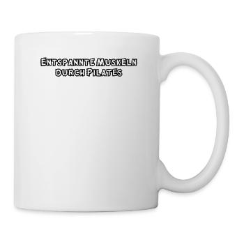 Pilates - Entspannte Muskeln durch Pilates - Tasse - Weiß - Rechts