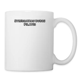 Pilates - Stressabbau durch Pilates - Tasse - Weiß - Rechts