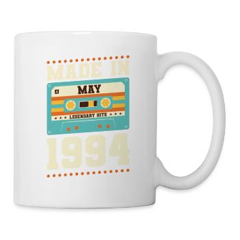 29th birthday May Born 1994 Gift idea - Mug - white - Right