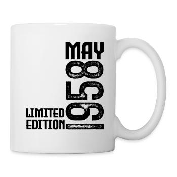 Cadeau may 1958. anniversary may 1958. Mai 1958. - Mug blanc - blanc - Droite