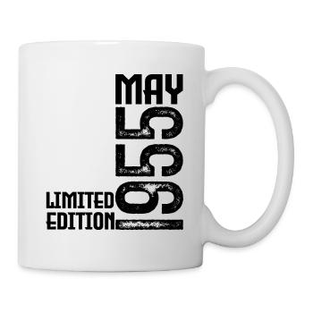 Gift May 1955. Anniversary May 1955. May 1955. - Mug - white - Right