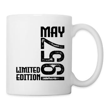 Gift May 1957. Anniversary May 1957. May 1957. - Mug - white - Right