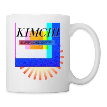 kimchi définition coréen dicton anglais - Mug blanc - blanc - Droite