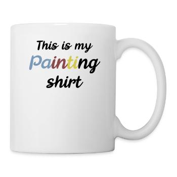 Peinture Art Peintre Artiste Art - Mug blanc - blanc - Droite