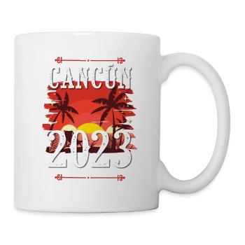 Cancun 2023 - Tasse - Weiß - Rechts