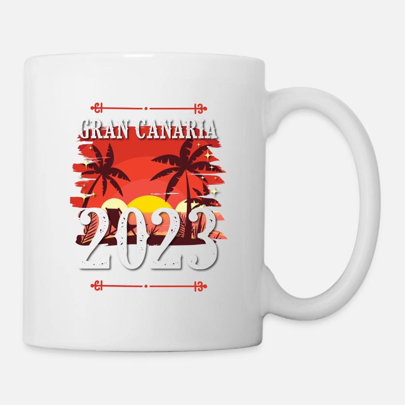 Gran Canaria 2023 - Tasse - Weiß