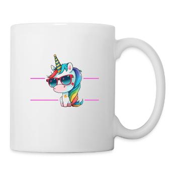 Junggesellinnen Abschied 2023 Einhorn - Tasse - Weiß - Rechts