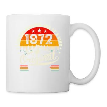 1972 Jahrgang Vintage Retro geburtstag Geschenk - Mug - white - Right