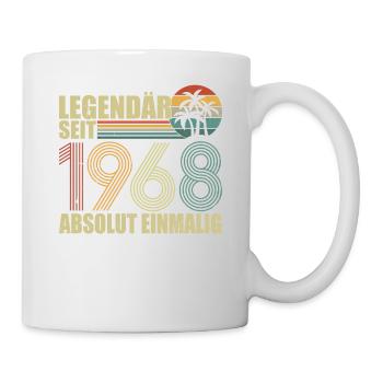 Légendaire né depuis 1968 Né anniversaire - Mug blanc - blanc - Droite