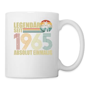 1965 | Vintage Legendary since 1965 anniversary - Mug - white - Right