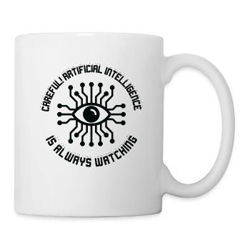 Künstliche Intelligenz Programmierung - Tasse - Weiß - Rechts