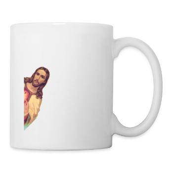 Funny God Christian Quote I Jesus Meme I Saw That - Mug - white - Right