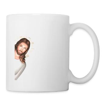 Funny God Christian Quote I Jesus Meme I Saw That - Mug - white - Right