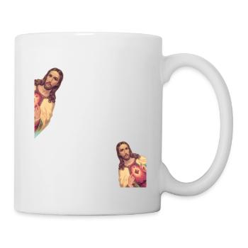Funny God Christian Quote I Jesus Meme I Saw That - Mug - white - Right