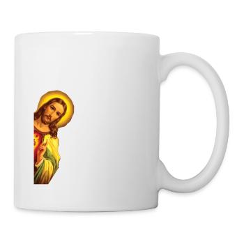 Funny God Christian Quote I Jesus Meme I Saw That - Mug - white - Right