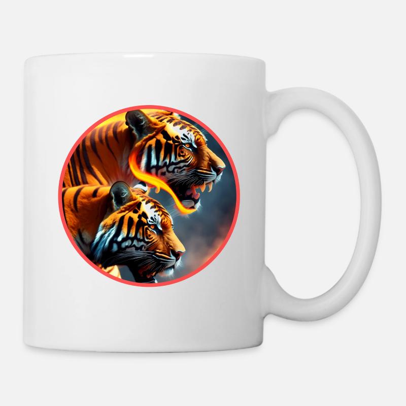Mein wilder Tiger - Tasse - Weiß