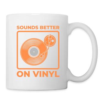 Sounds better on Vinyl - Mug - white - Right