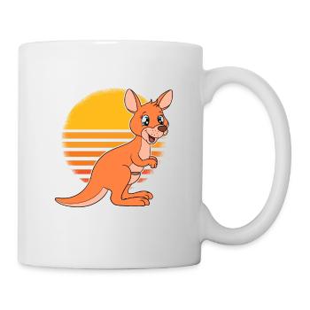 Wallaby mieux que la thérapie - Mug blanc - blanc - Droite