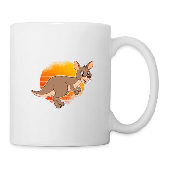 Wallaby mieux que la thérapie - Mug blanc - blanc - Droite