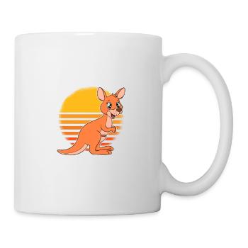 Wallaby mieux que la thérapie - Mug blanc - blanc - Droite