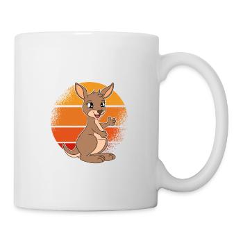 Wallaby mieux que la thérapie - Mug blanc - blanc - Droite