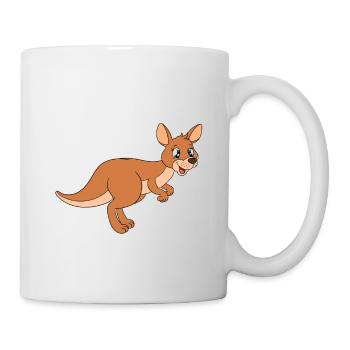 Wallaby Better Than Therapy - Tasse - Weiß - Rechts