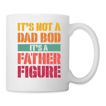 It's not a Dad Bod It's a Father figure - Mug - white - Right