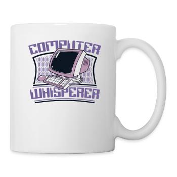 Computer Whisperer Admin IT-Betrieb Administrator - Tasse - Weiß - Rechts