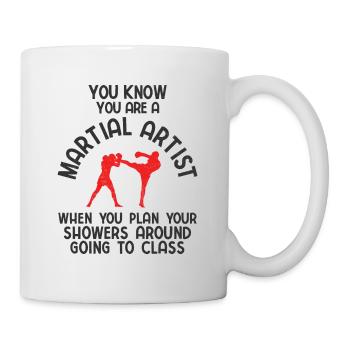 Mixed Martial Arts MMA - Tasse - Weiß - Rechts