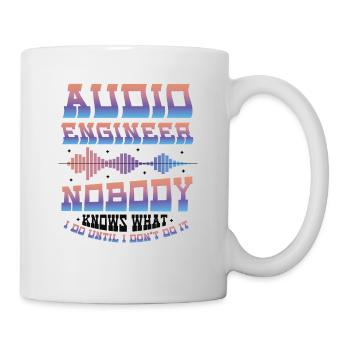 Ingénieur du son - Mug blanc - blanc - Droite