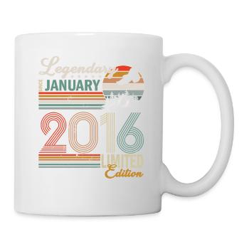 Legendary since January 2016 - Mug - white - Right