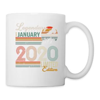 Legendary since January 2020 - Mug - white - Right