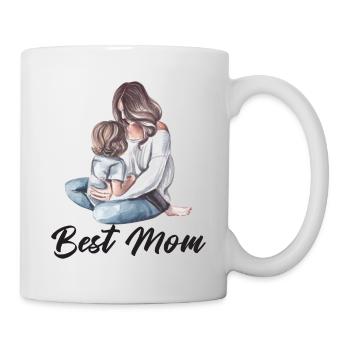 Best Mom - Tasse - Weiß - Rechts