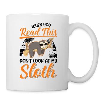 Sloth Gift Sloth - Mug - white - Right