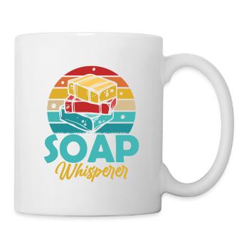 Savonnier Savonnier Succhoteur de savon - Mug blanc - blanc - Droite