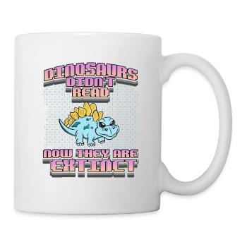 DINOSAURE4 - Mug blanc - blanc - Droite