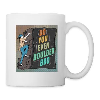Faites-vous même rocher bro3 - Mug blanc - blanc - Droite