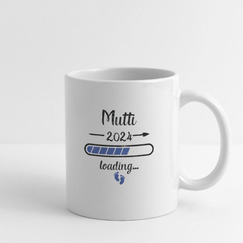 Mutti 2024 Loading Schwangerschaft Mutter Mutter Tasse