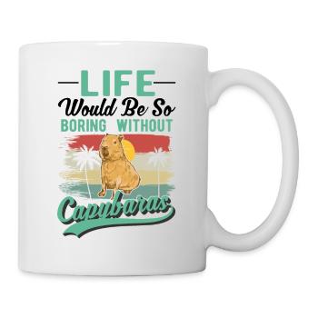 Capybara Gift Capibara Capybara - Mug - white - Right