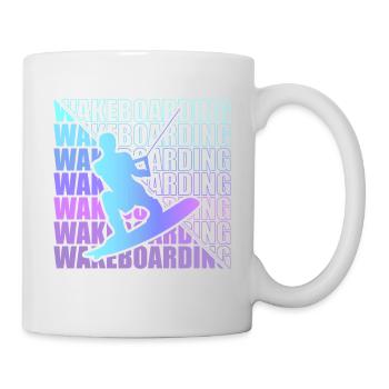Wakeboard Wakeboarder Wakeboarding Freestyle DNA - Tasse - Weiß - Rechts