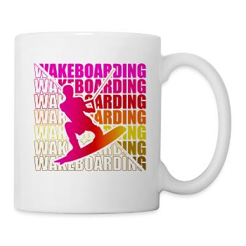 Wakeboard Wakeboarder Wakeboarding Freestyle DNA - Tasse - Weiß - Rechts