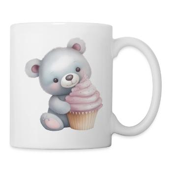 Teddy Bear Cupcake - Mug - white - Right