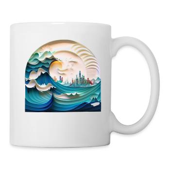 Roar of the Ocean - Mug - white - Right