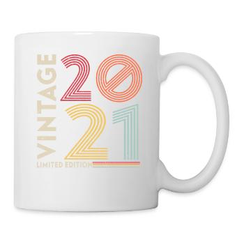 Vintage Legendary since 2021 Birthday - Mug - white - Right