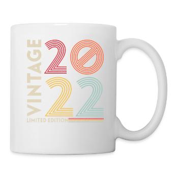 Vintage Légendaire depuis 2022 Anniversaire - Mug blanc - blanc - Droite