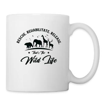 World Wildlife Day Animal Rescue Wildlife - Mug - white - Right