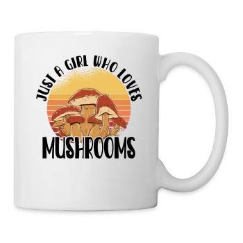 Mushroom picker mushroom mushroom hunter mushroom lover mushroom farm - Mug - white - Right